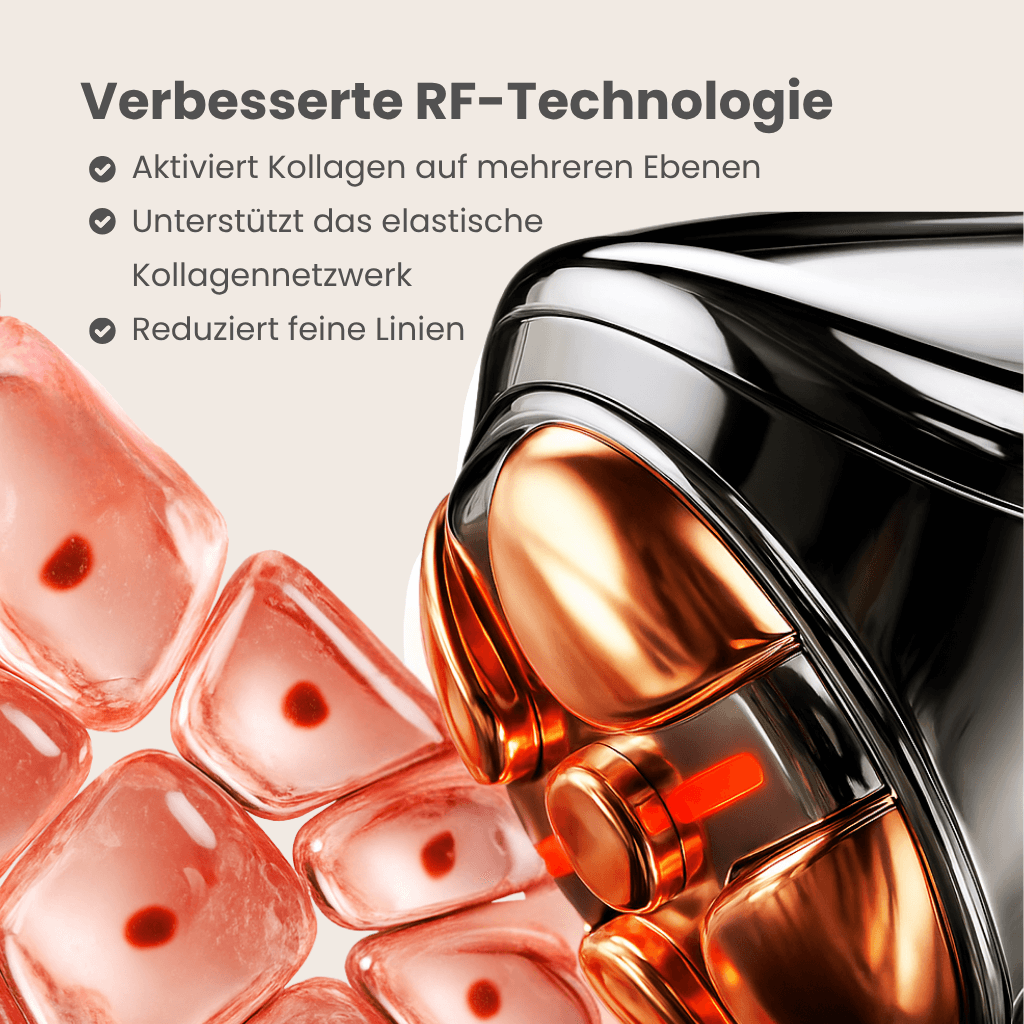 VelvaLift | 3-in-1 Radiofrequenz EMS & Rotlicht Therapie