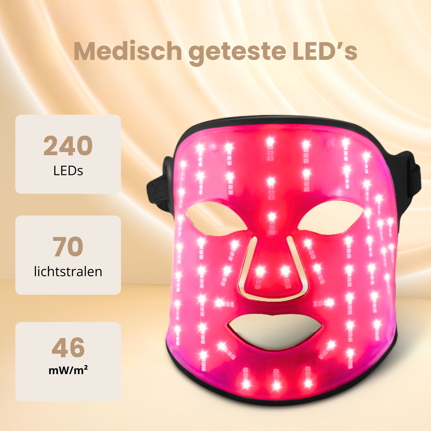 DermiGlow – Lichttherapiemasker