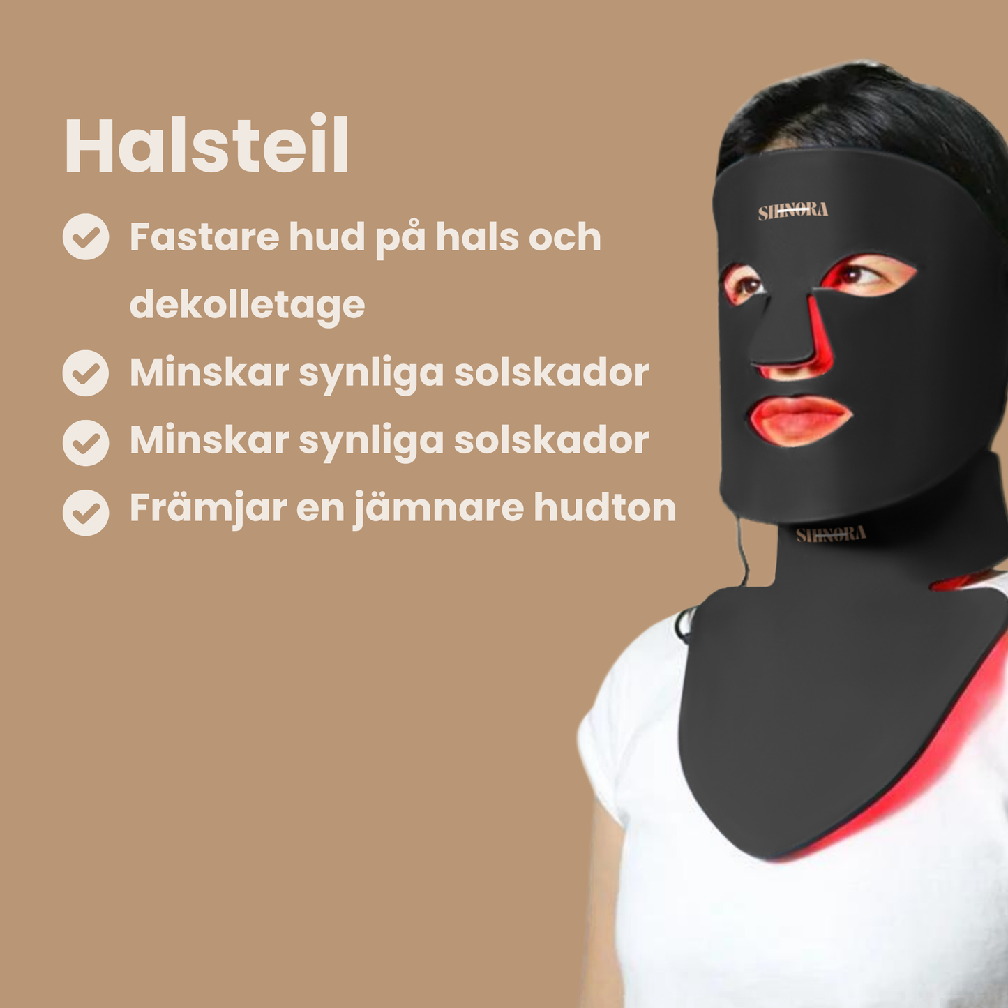 DermiGlow – Ljusterapi-mask