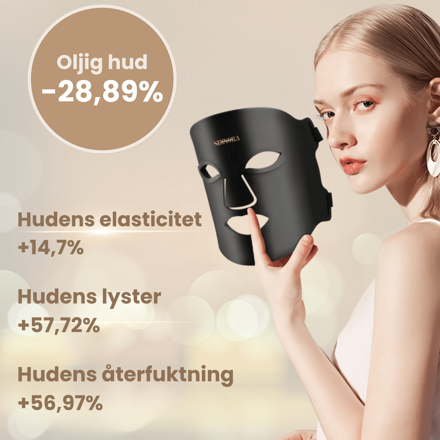 DermiGlow – Ljusterapi-mask