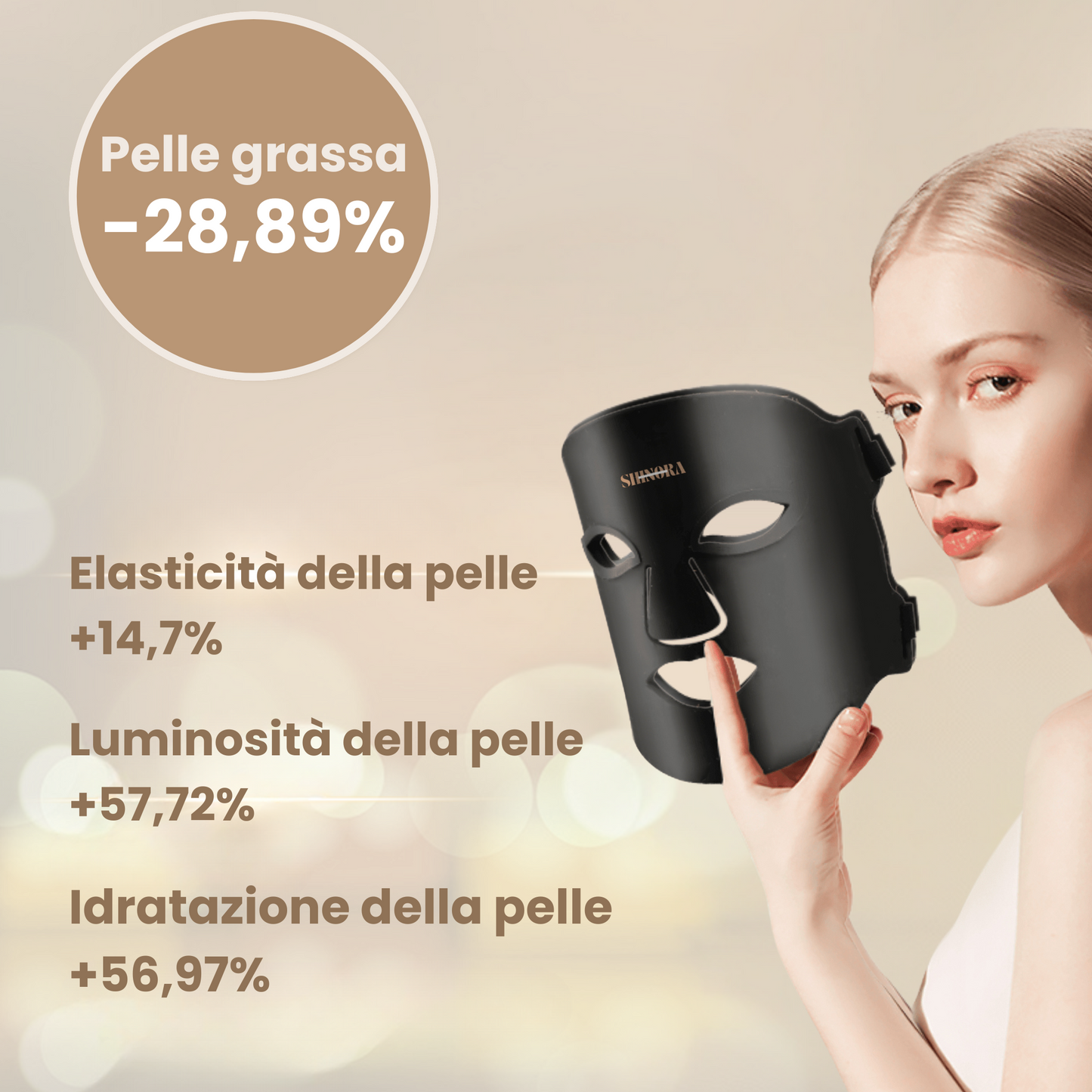 DermiGlow - LED Face Mask
