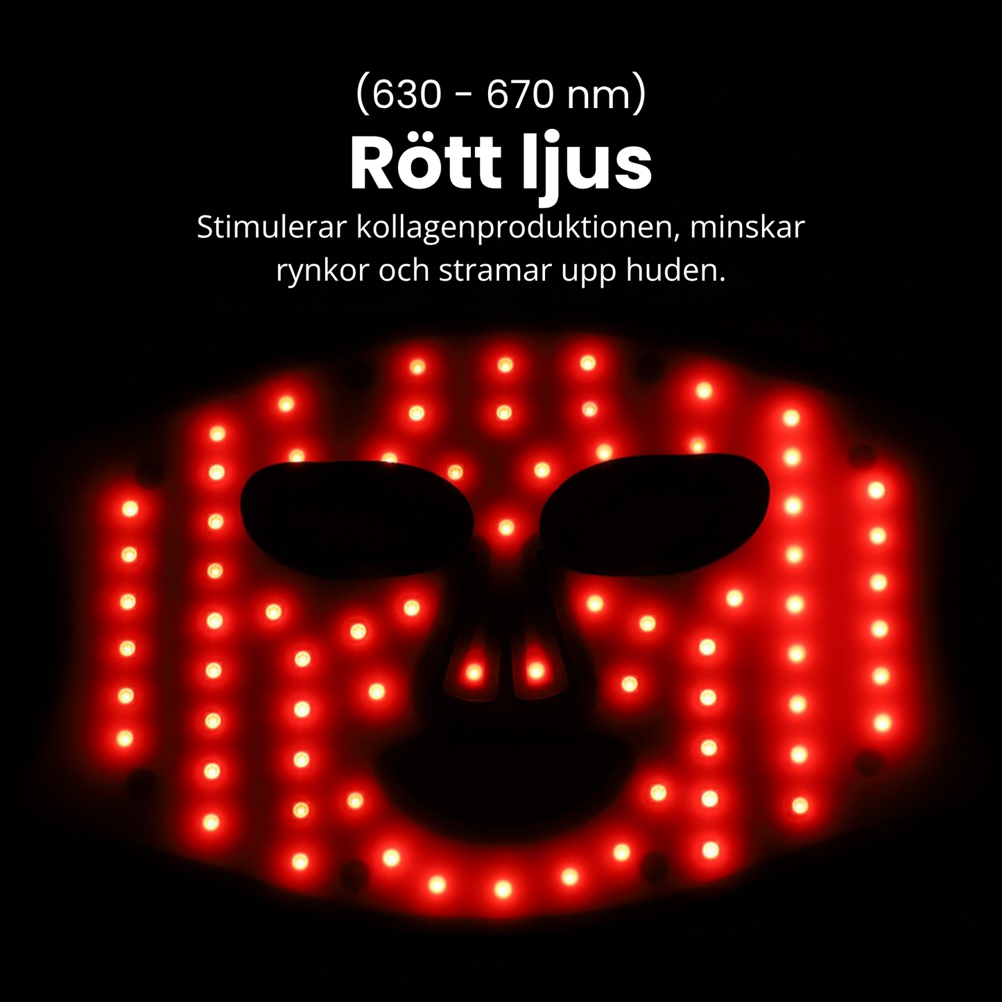DermiGlow – Ljusterapi-mask